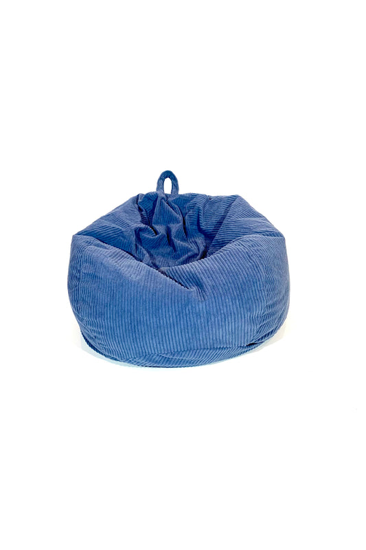 Water-Resistant Navy Blue Bean Bag INCLUDES Inner Liner Bag